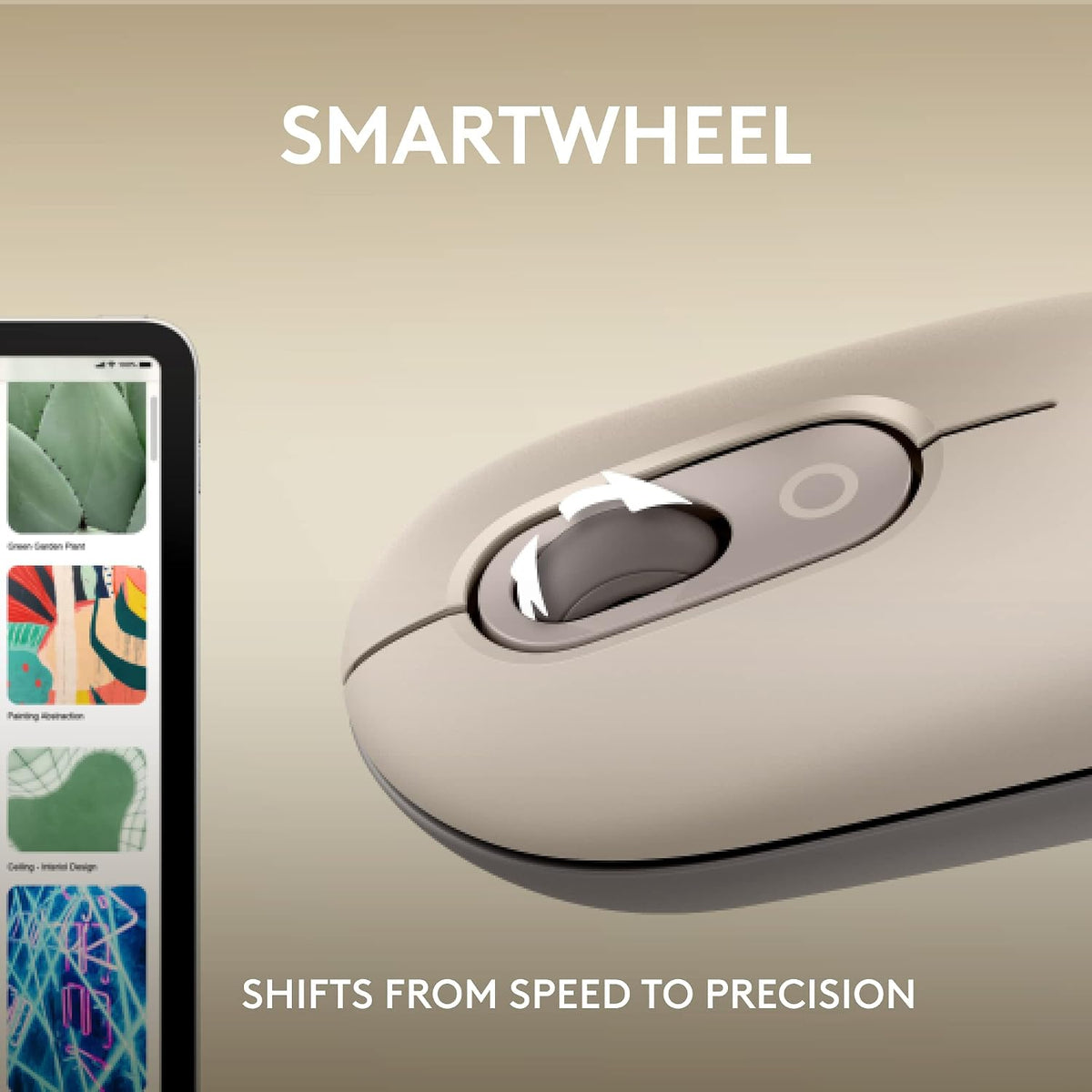 Logitech POP Mouse Wireless Mouse — Mist