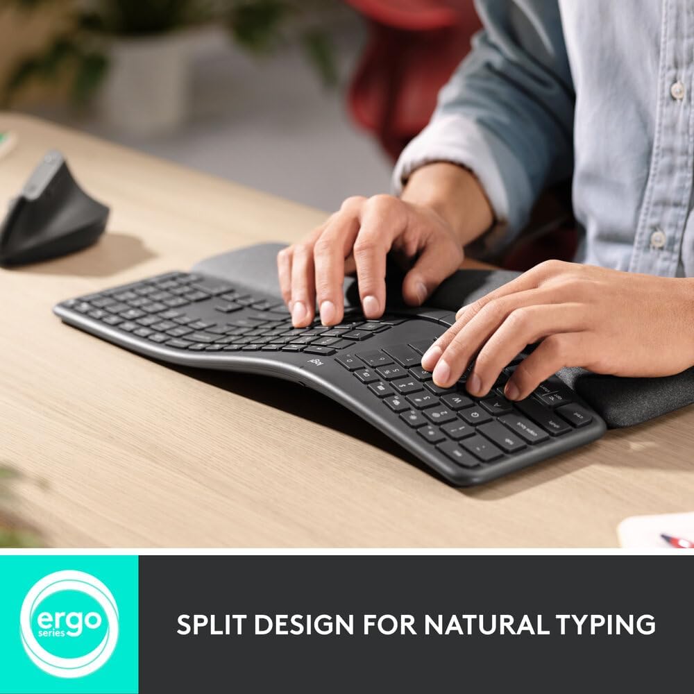 Logitech K860 Keyboard — Grey