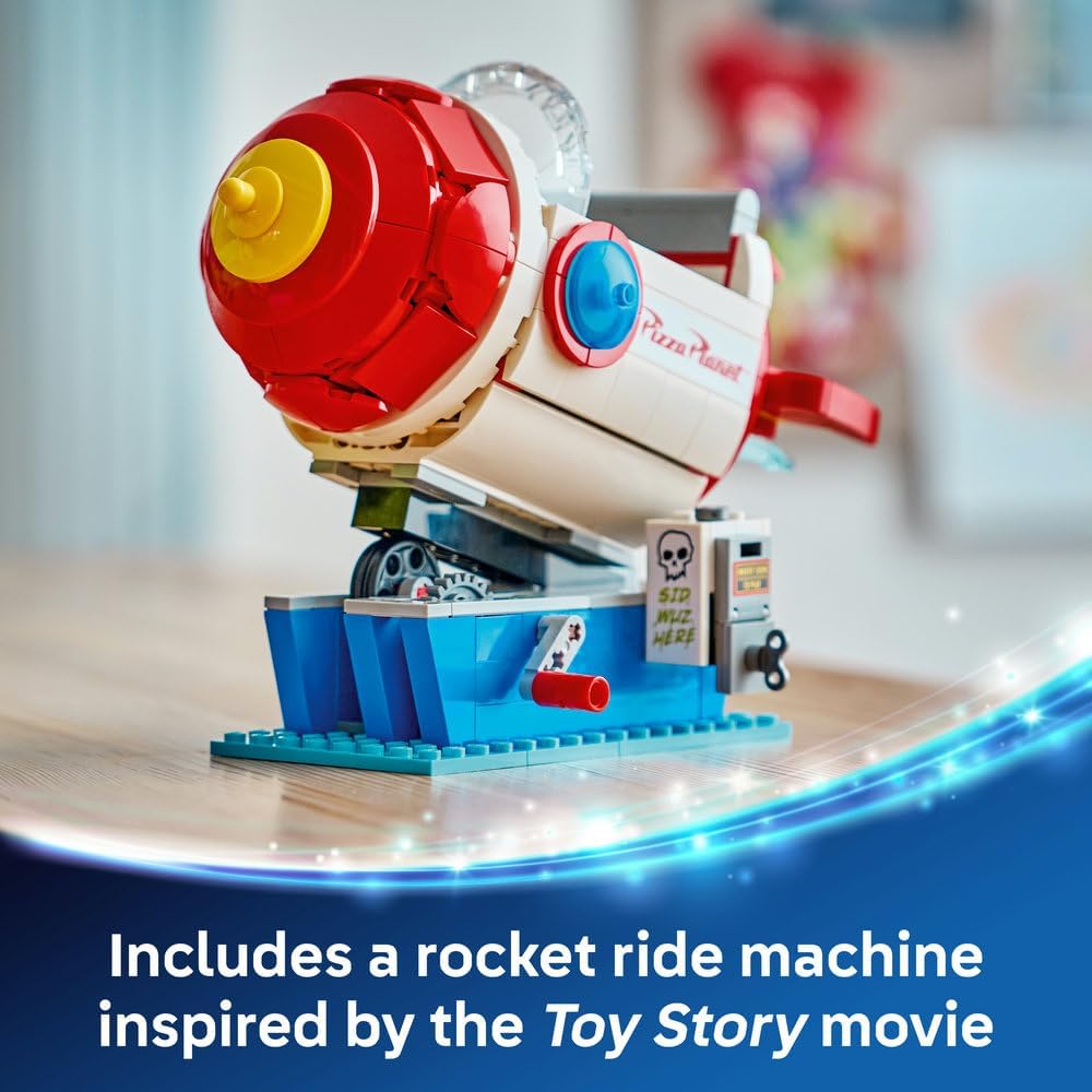 LEGO Disney & Pixar Alien with Pizza Planet Rocket Ride 43307