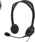 Logitech H111 Headset — Black/Silver
