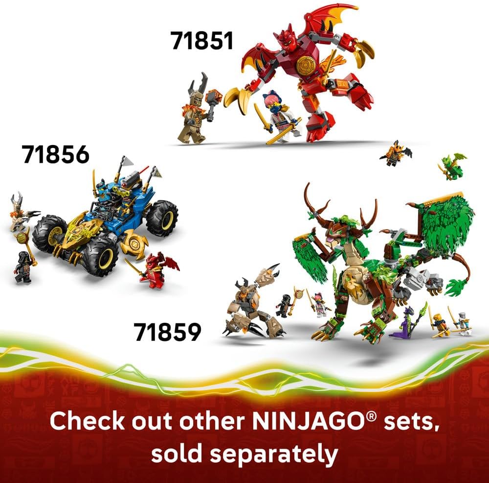 LEGO NINJAGO Ninja Vehicle Tree House Battle 71857