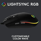 Logitech G102 Gaming Mouse — Black