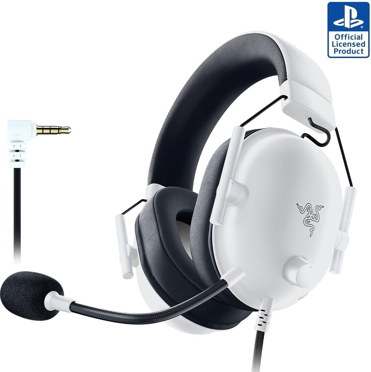 Razer BlackShark V2 X PlayStation licensed Gaming Headset — White — product image 2