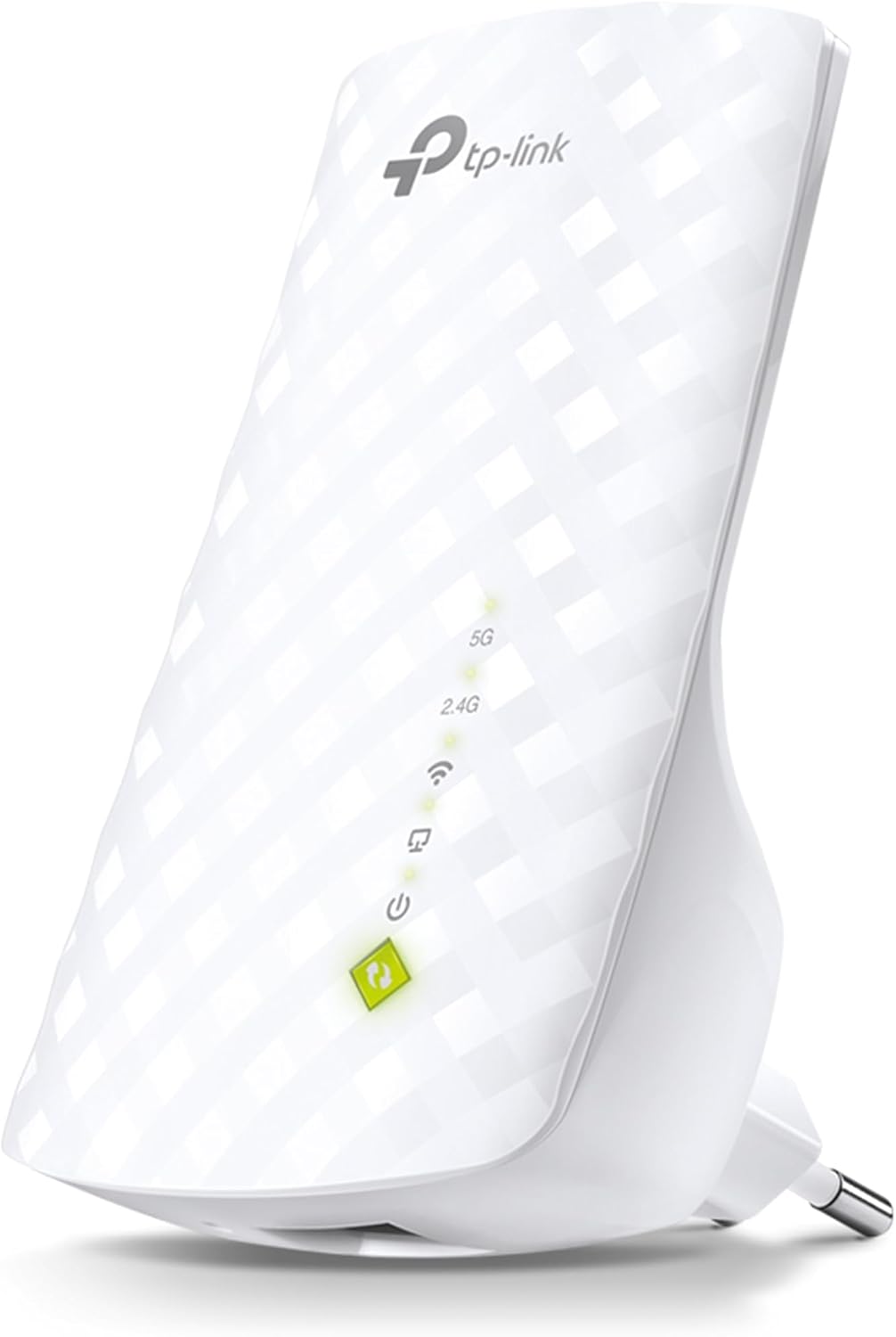 TP-Link RE200 AC750 Universal Dual Band Range Extender, Broadband/Wi-Fi Extender, Wi-Fi Booster/Hotspot with Ethernet Port, Plug and Play, Smart Signal Indicator, UK Plug