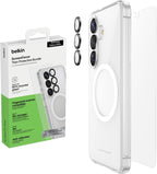 Belkin ScreenForce Titan Protective Bundle for Samsung Galaxy S26+ with Scratch Resistant Screen Protector, Shockproof Phone Case and Anti-Reflective Camera Lens Protector - 4M Drop Protection