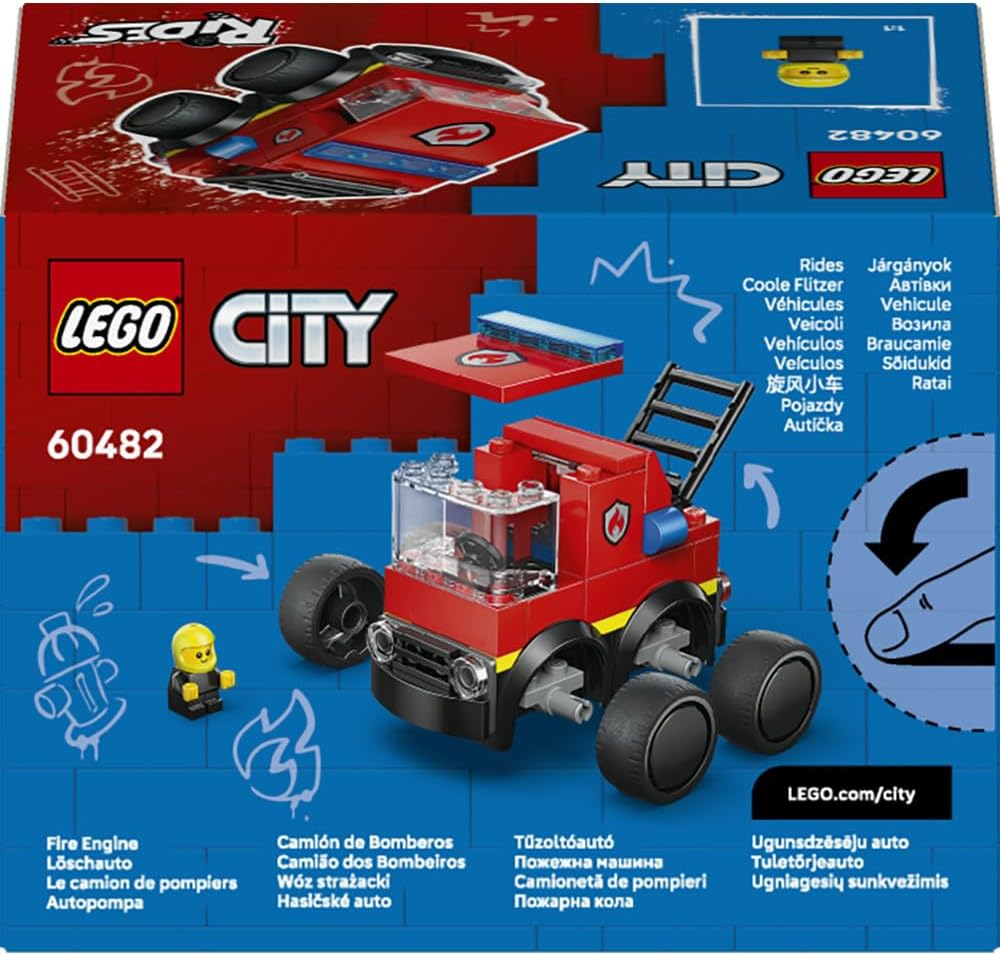 LEGO City Rides – Fire Engine 60482