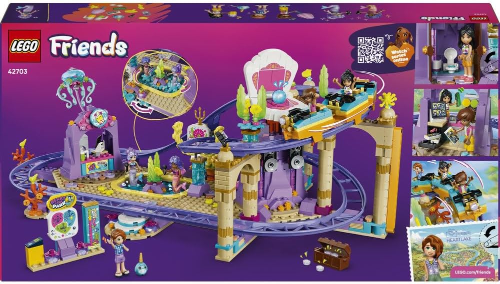 LEGO Friends Mermaid Roller Coaster Ride 42703