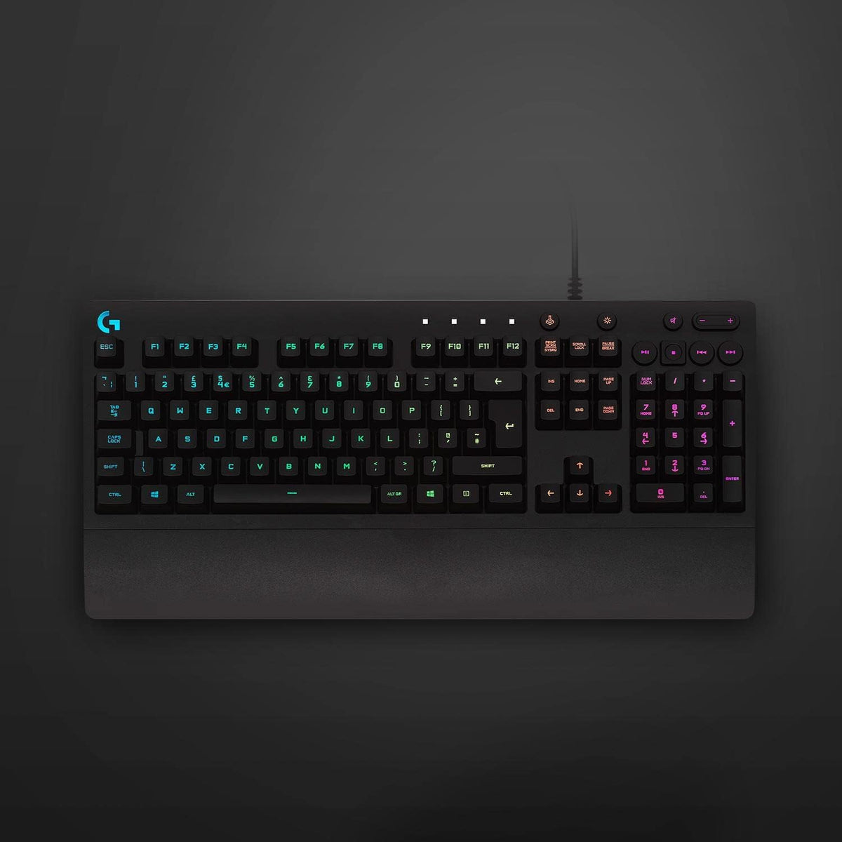 Logitech G213 Gaming Keyboard — Black