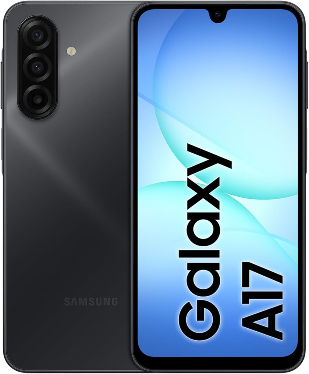 Samsung Galaxy A17 LTE, Android Smartphone, 256GB Storage, 8GB RAM, Black, 6x OS Upgrades, Large Display, 50MP OIS Camera (UAE Version)