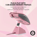 Razer Viper Ultimate Lightweight Wireless Gaming Mouse & RGB Charging Dock — Quartz — product image 7