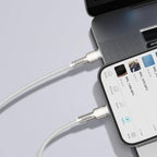 Baseus Cafule Metal USB-C to Lightning Cable 20W — 1m — White