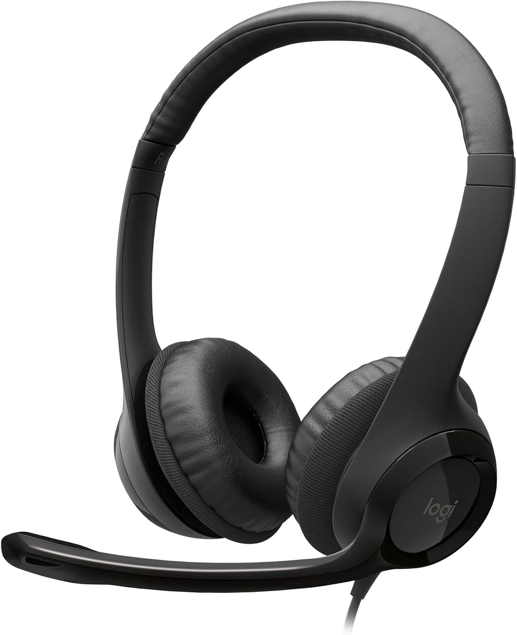 Logitech H390 Headset — Black