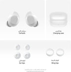 Samsung Galaxy Buds Core True Wireless Bluetooth Earbuds, Active Noise Cancellation, Secure Fit with Wingtip, White (Renewed)