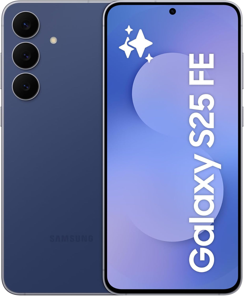 Samsung Galaxy S25 FE AI Phone, Navy, 8GB RAM, 128GB Storage, 50MP Camera, 6.7’’ Display, Slim & Lighter Design (UAE Version)