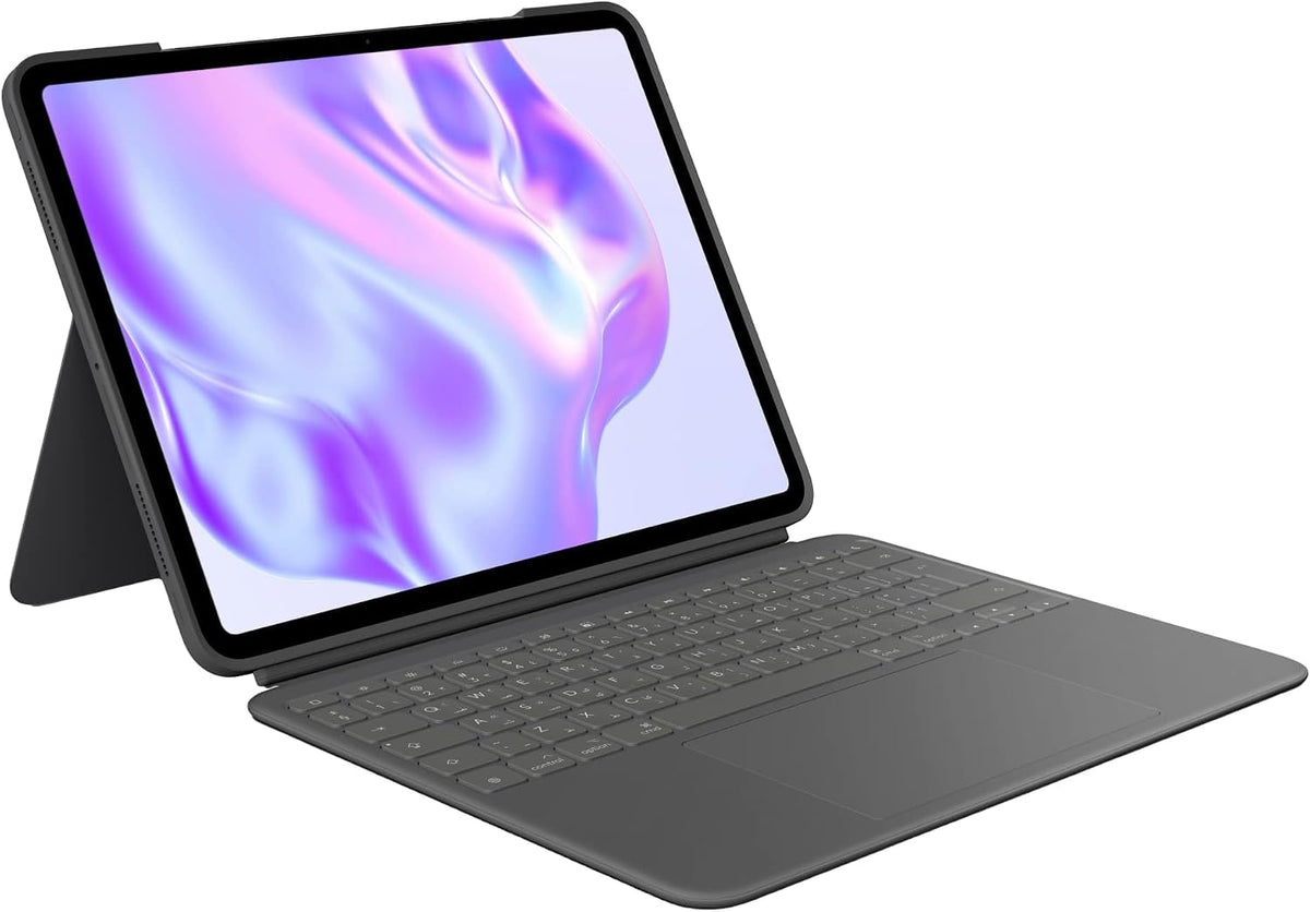 Logitech Combo Touch Keyboard Case for iPad Air 13-inch M2 / M3 / M4 — Oxford Grey