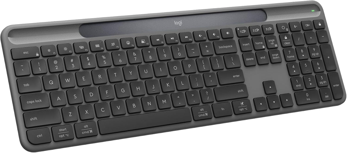 Logitech Signature Slim Solar+ Keyboard — Graphite