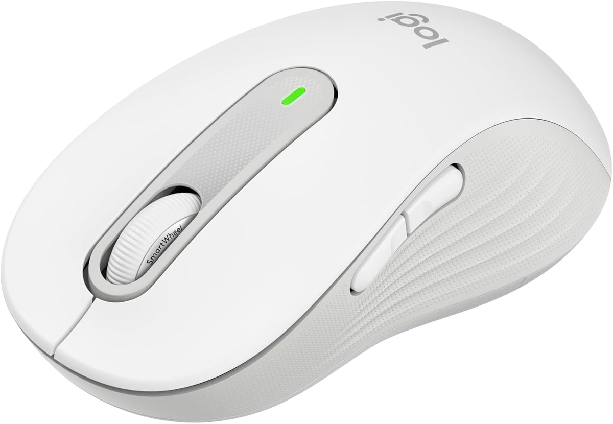 Logitech M650 L Wireless Mouse — Off White
