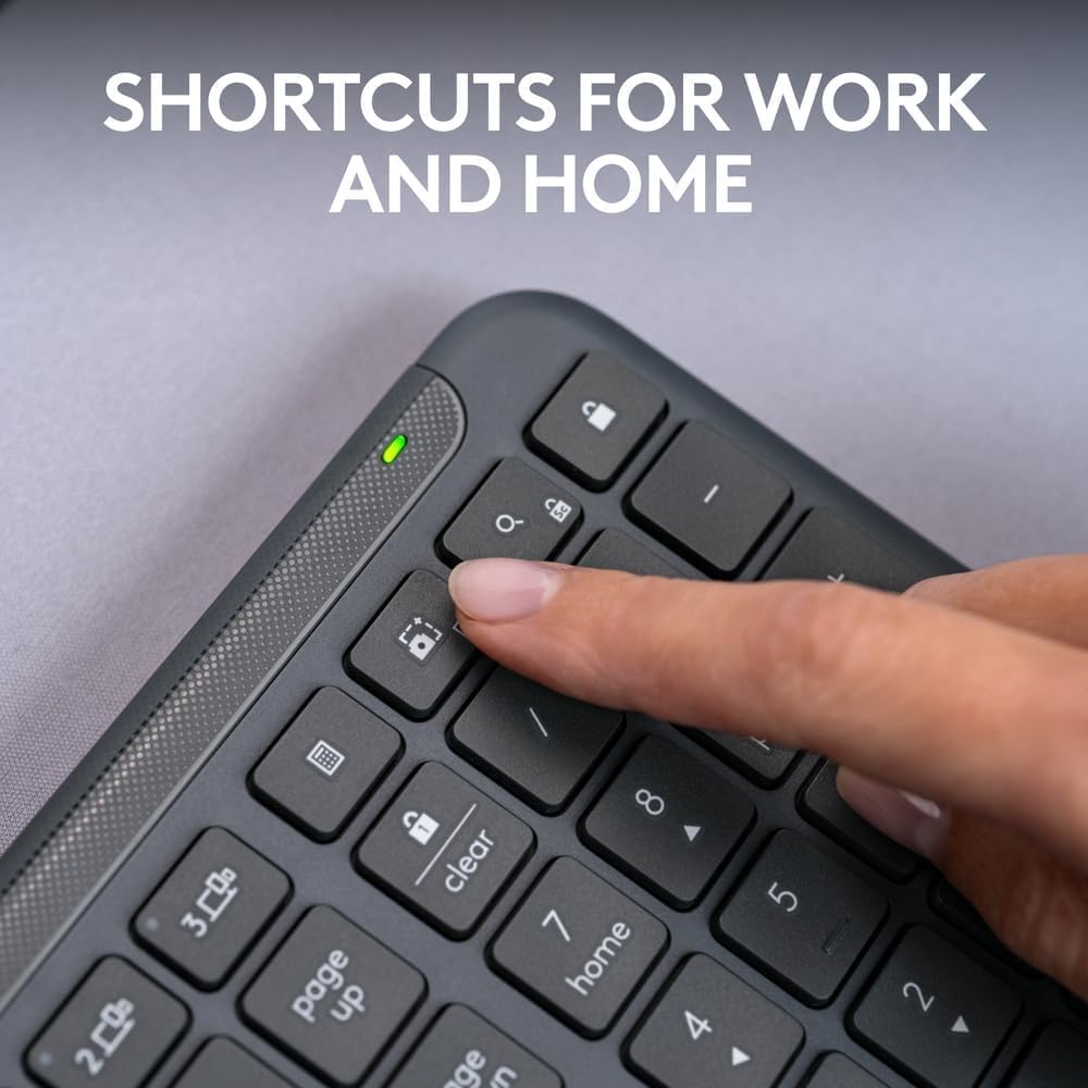 Logitech K950 Keyboard — Graphite