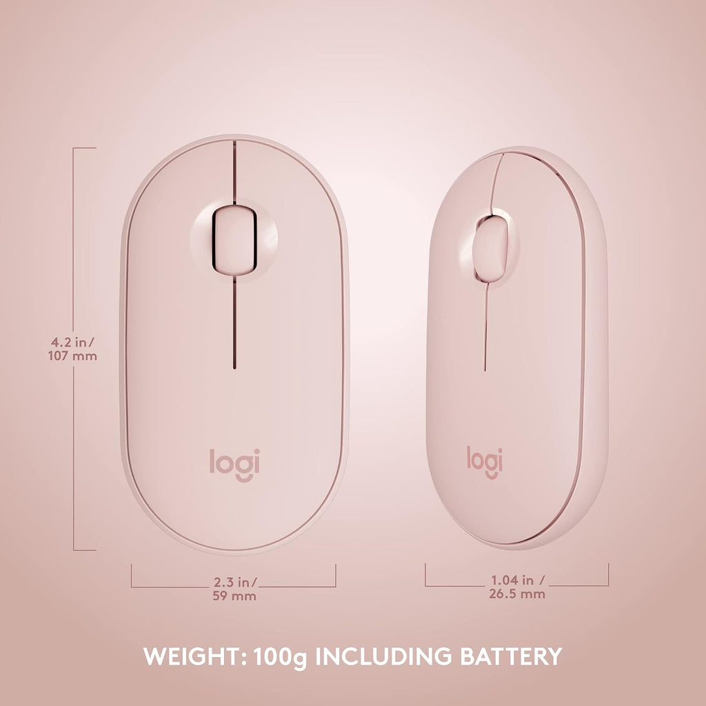Logitech MK470 Keyboard and Mouse Combo — Rose