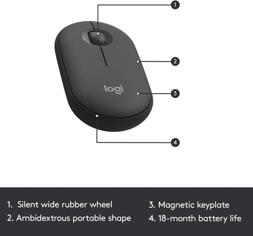 Logitech MK470 Keyboard and Mouse Combo — Graphite