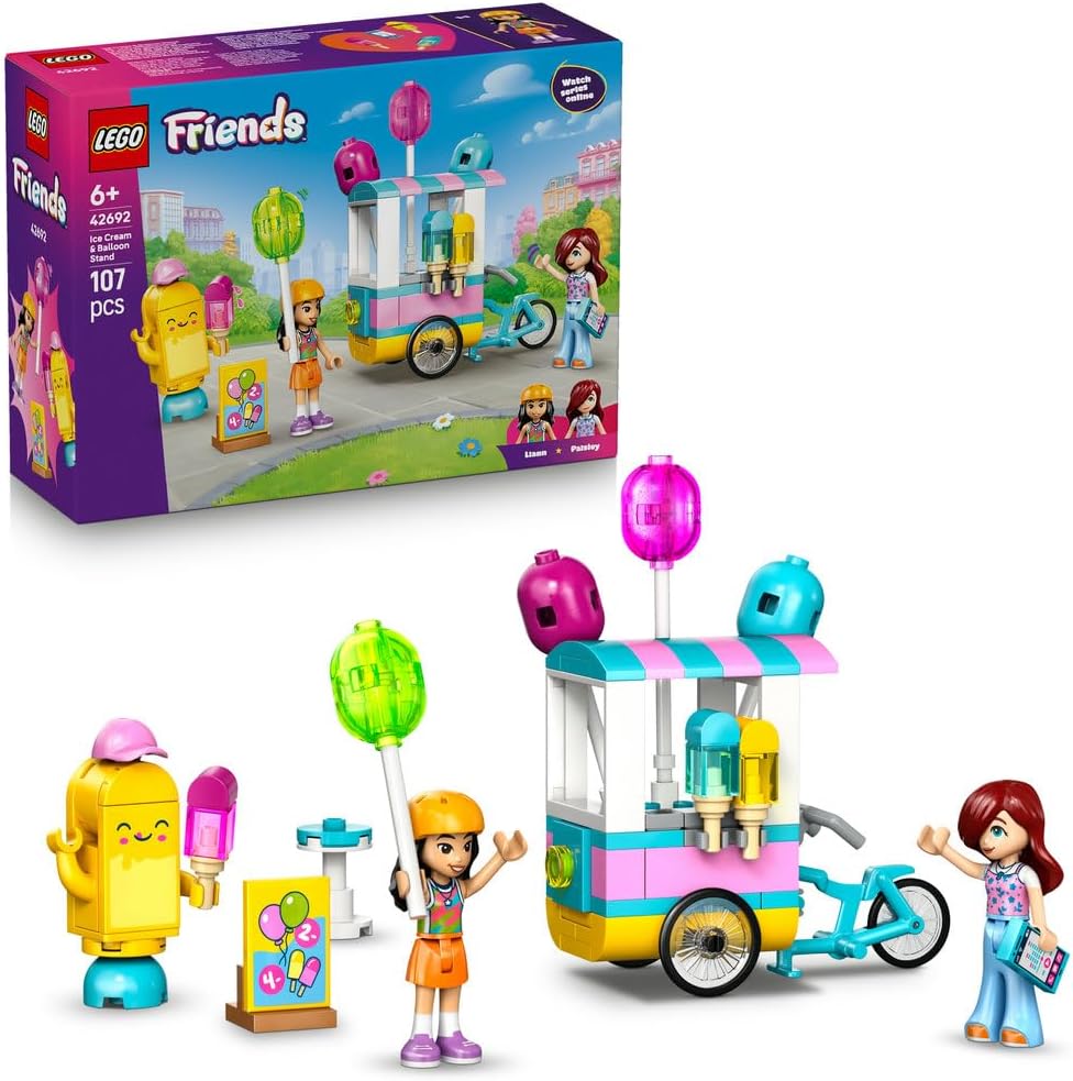 LEGO Friends Ice Cream & Balloon Stand 42692
