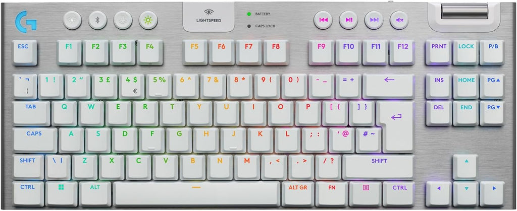 Logitech G915 X TKL Wireless Gaming Keyboard — White