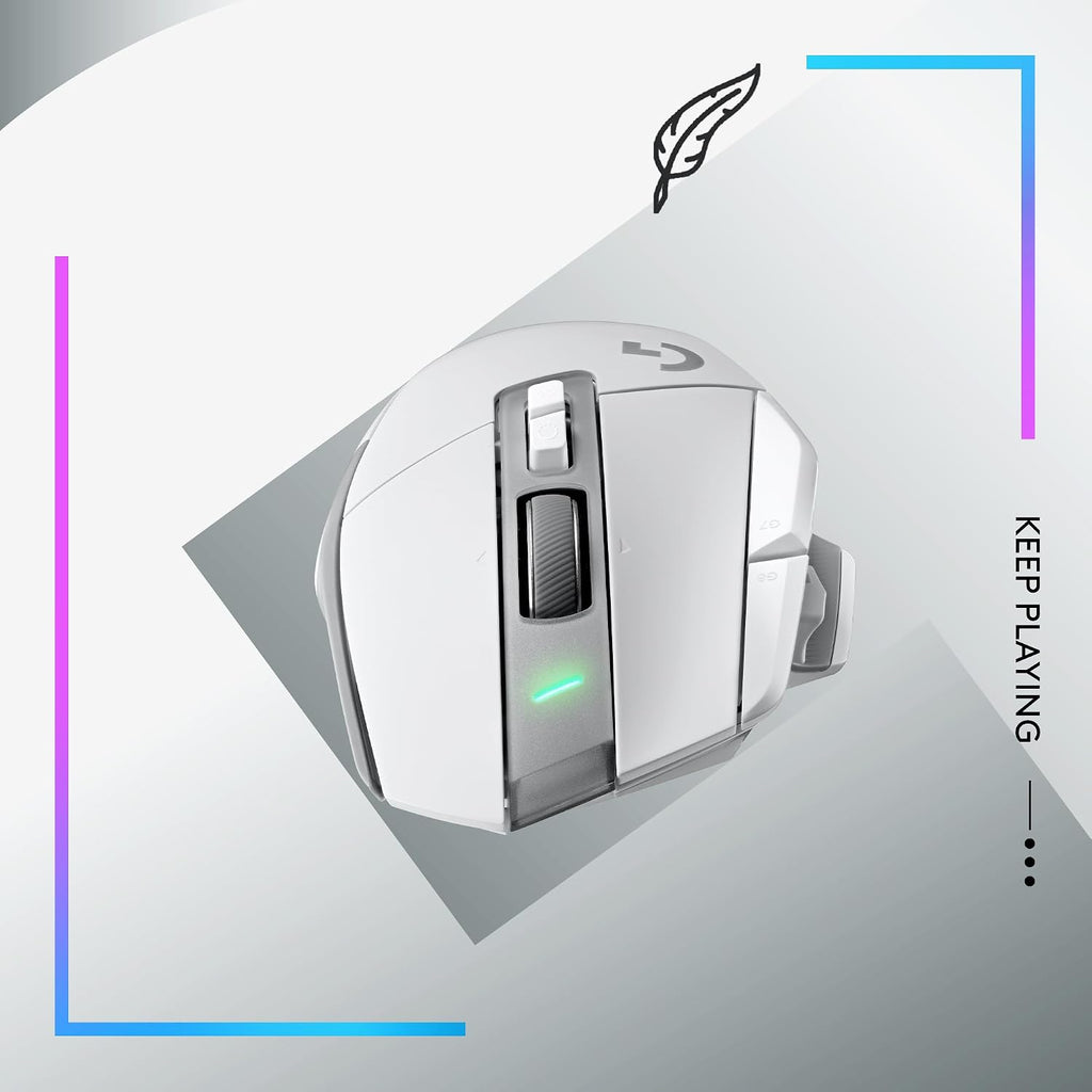 Logitech G502 X Wireless Gaming Mouse — White