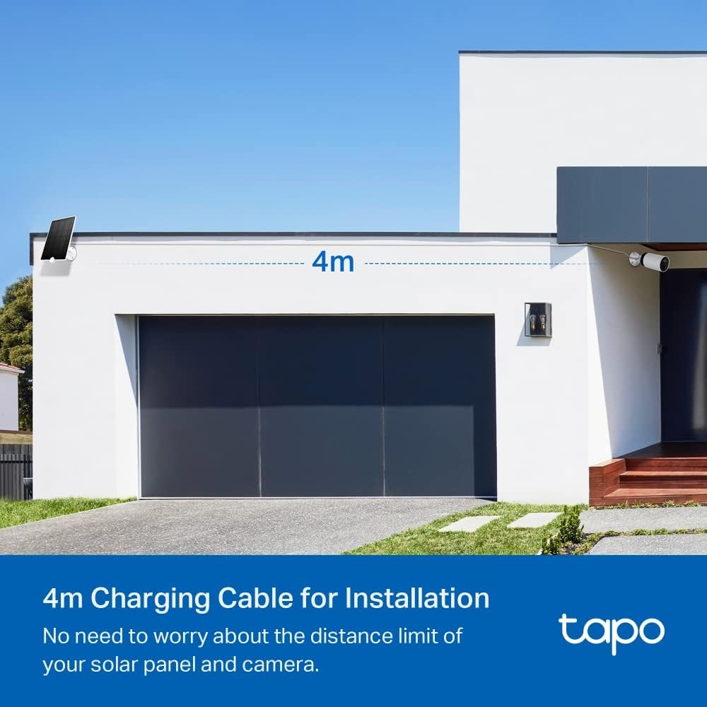 Tapo TP-Link A200Panneau Solaire Charge Camera