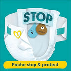 Pampers Nappies Size 4+ (10-15 kg) Baby-Dry, Maxi Plus, Monthly Box, Up to 12 Hours All-Round Leak Protection, Pack of 198