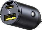 Baseus Tiny Star Mini Car Charger UC30WCosmic Black — Black