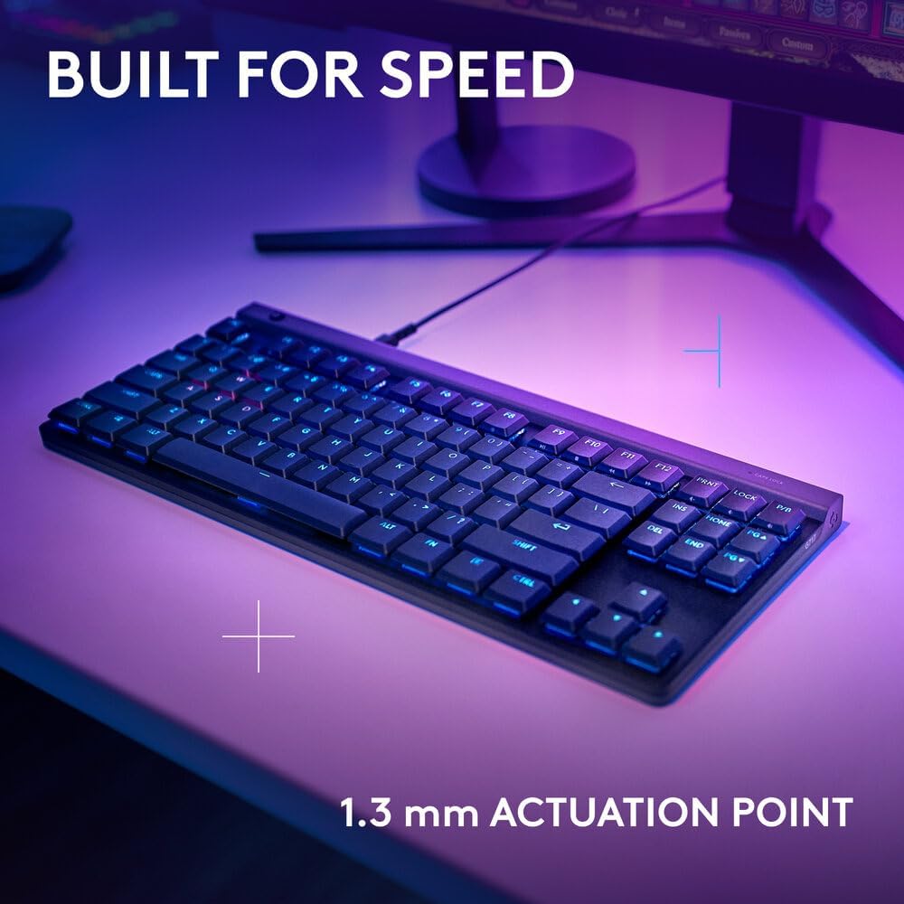 Logitech G515 TKL Wired Gaming Keyboard — Black