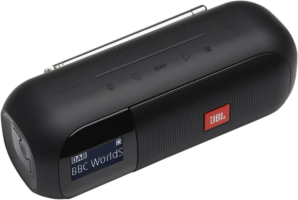 JBL Tuner 2 Portable DAB/FM Bluetooth Radio — Black