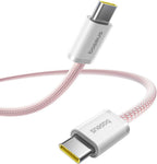Baseus Dynamic Series Fast Charging Data Cable (USB C to C 100W, Baby pink, 2M) — Baby Pink