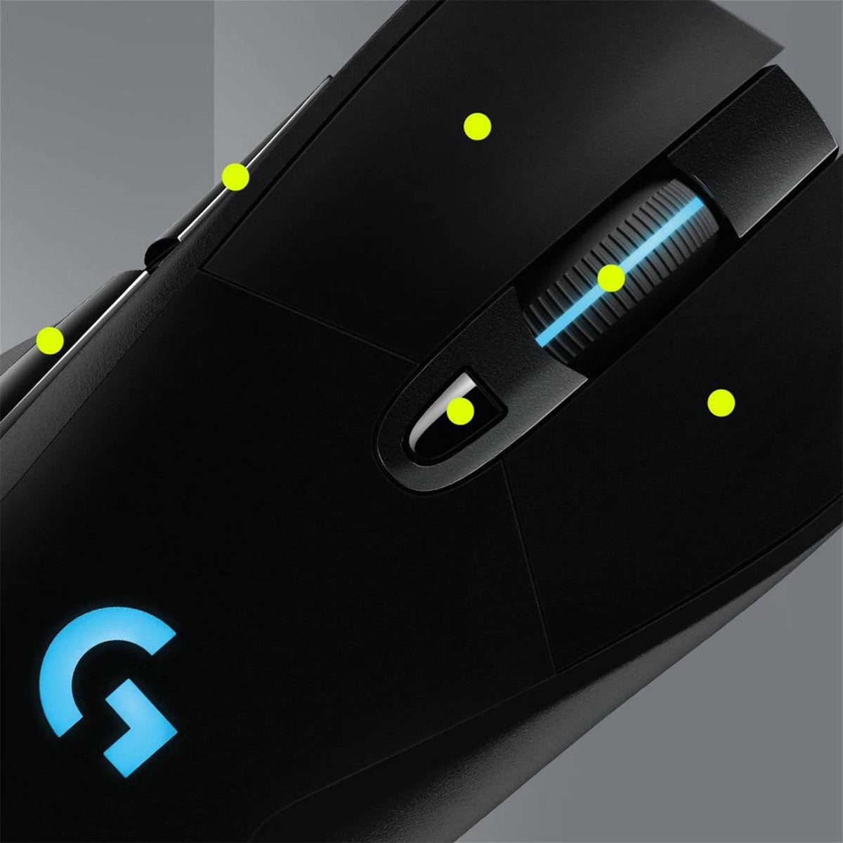 Logitech G703 HERO LIGHTSPEED Gaming Mouse — Black
