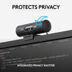 Logitech BRIO 505 Webcam — Graphite