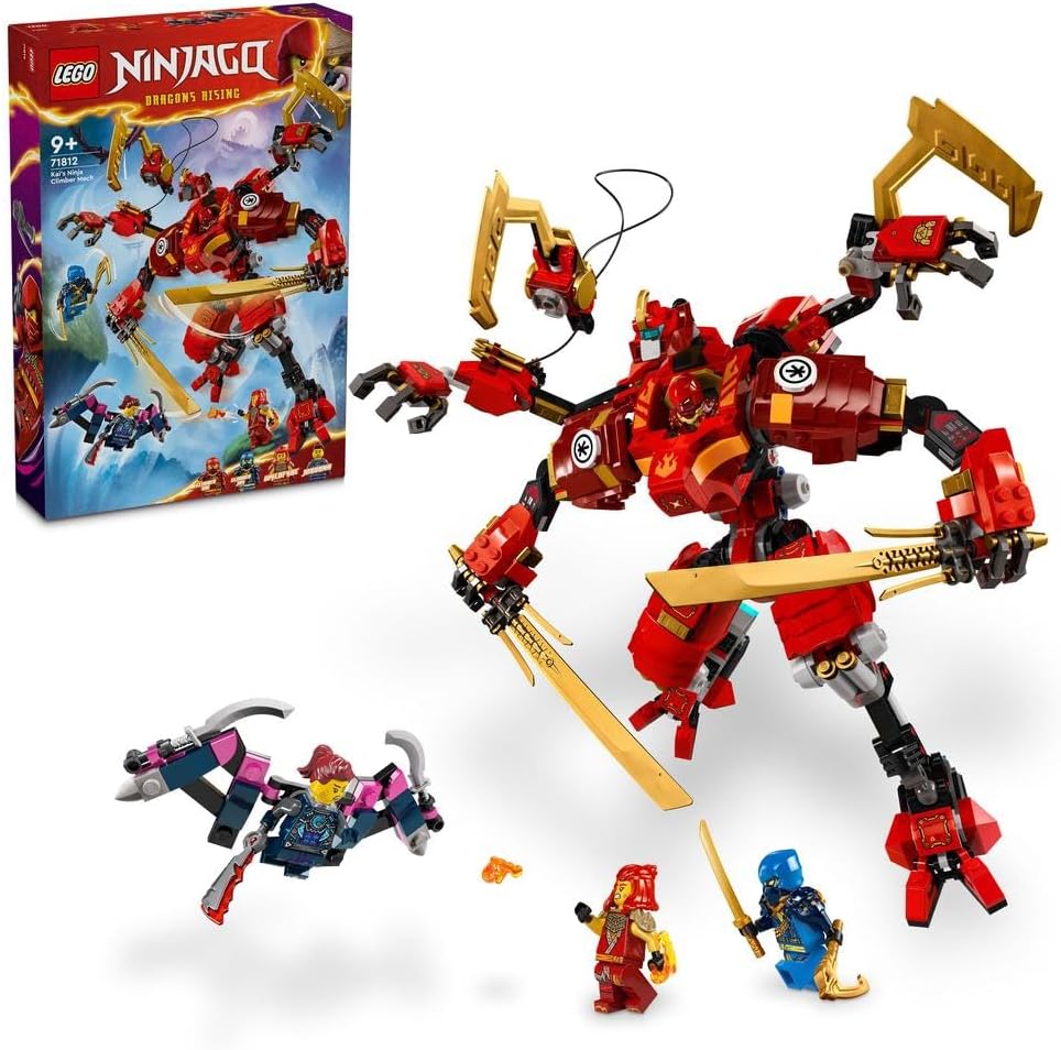 LEGO NINJAGO Kai's Ninja Climber Mech 71812