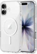 Belkin SheerForce Clear MagSafe Compatible iPhone 17 Case with Slim Design & Anti-Scratch Treated Coating - Magnetic, Transparent, & Shockproof Protective iPhone Case - Clear