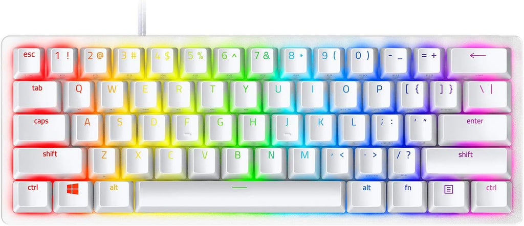 Razer Huntsman Mini Linear Optical Switches(Red) — Mercury White — main product image