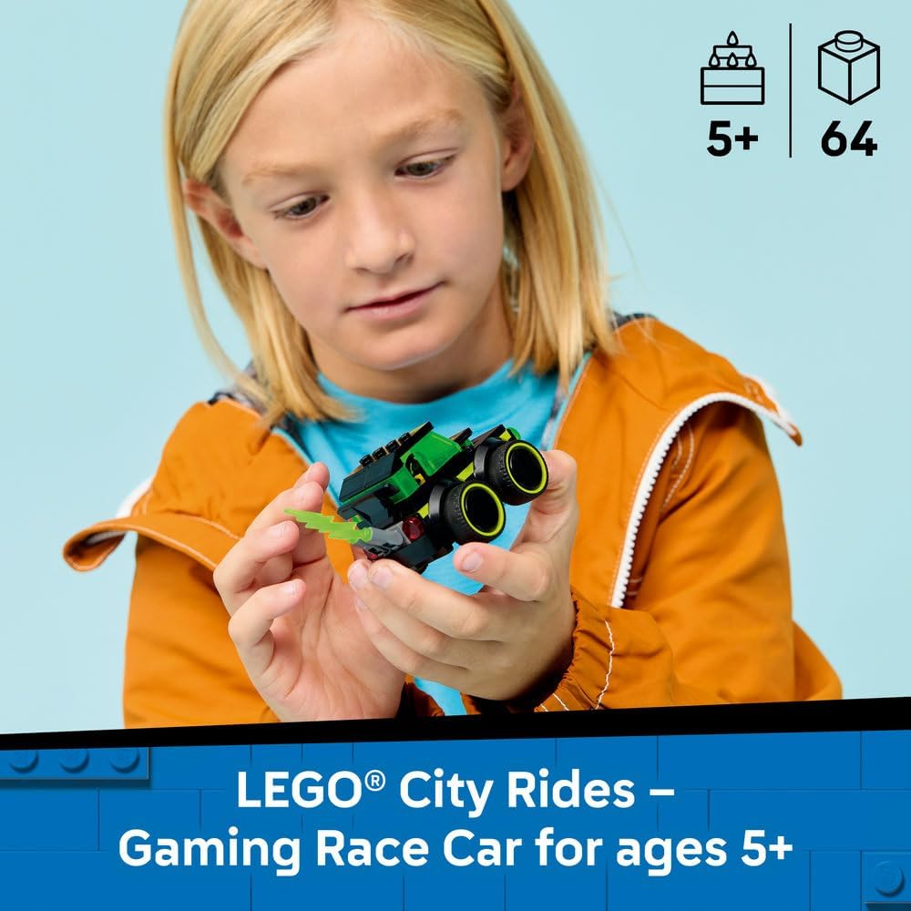 LEGO City Rides – Gaming Race Car 60484