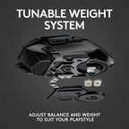 Logitech G502 Wireless Gaming Mouse — Black