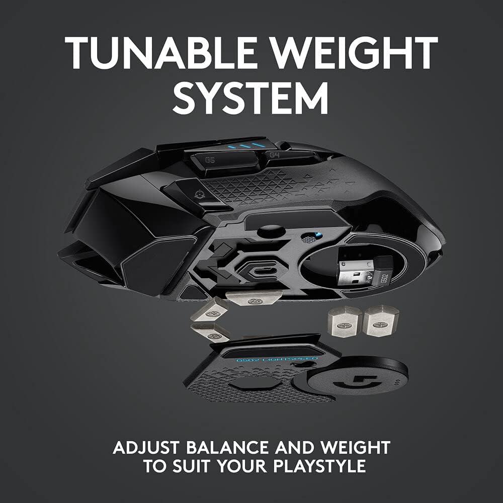 Logitech G502 Wireless Gaming Mouse — Black