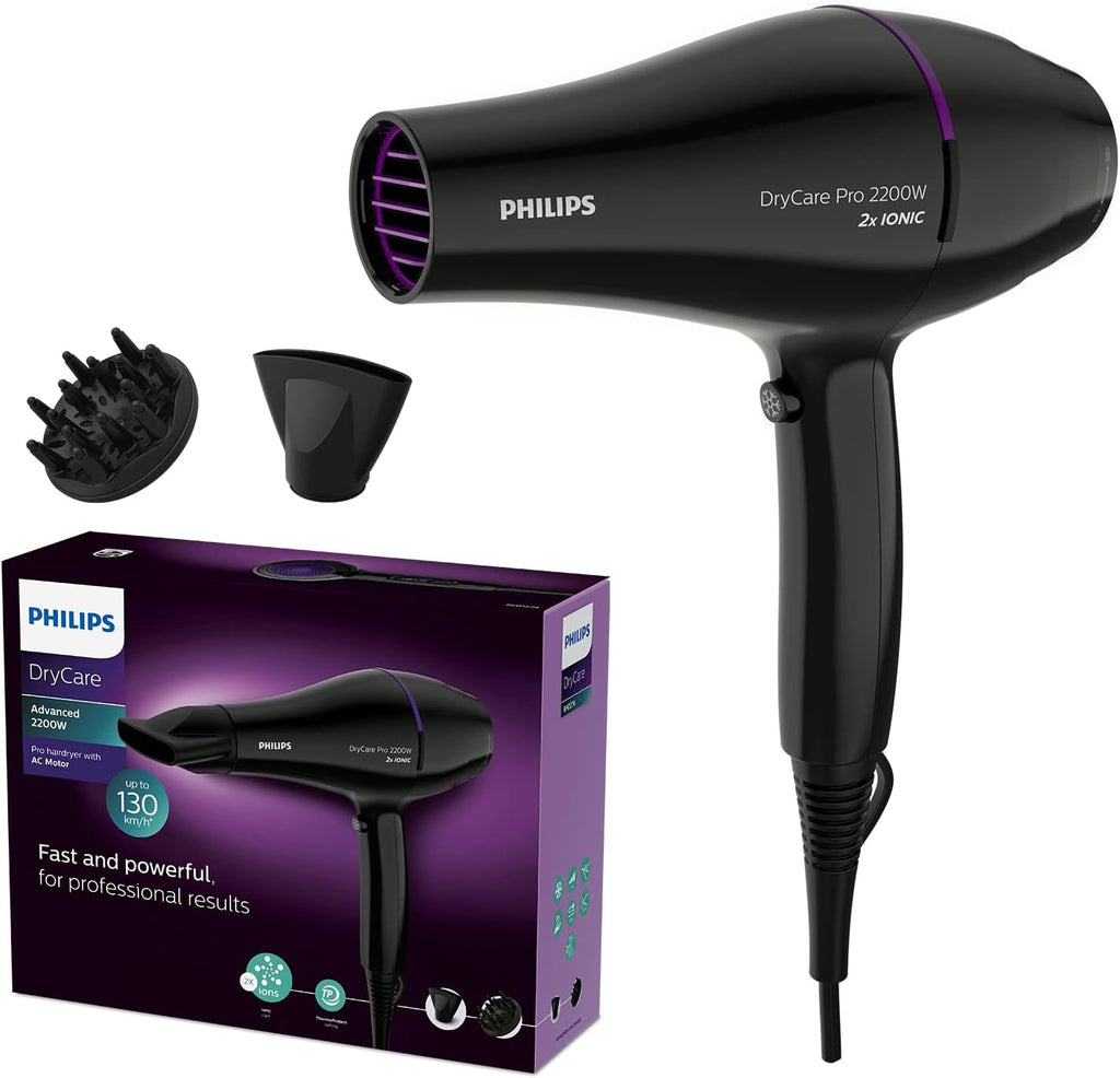 Philips Sèche-cheveux BHD274/00 2200W Noir — Black