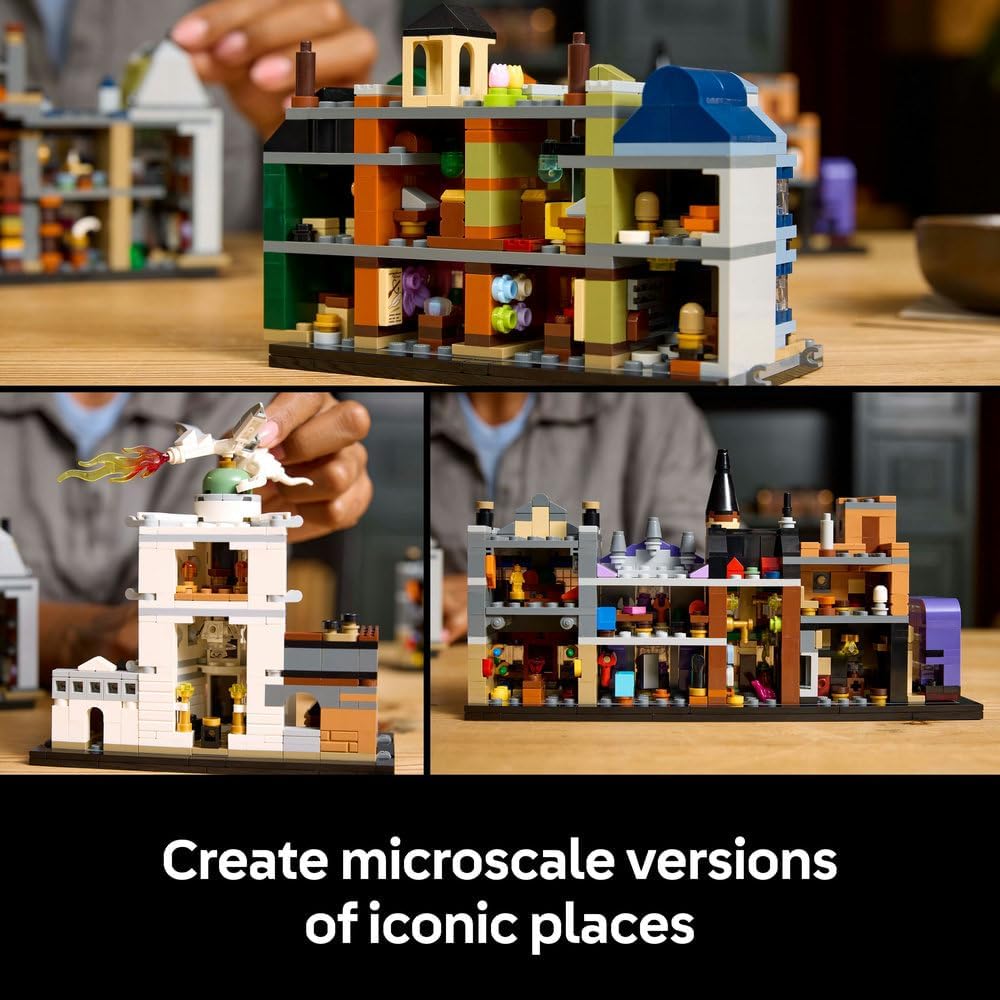 LEGO Harry Potter Diagon Alley Wizarding Shops 76444