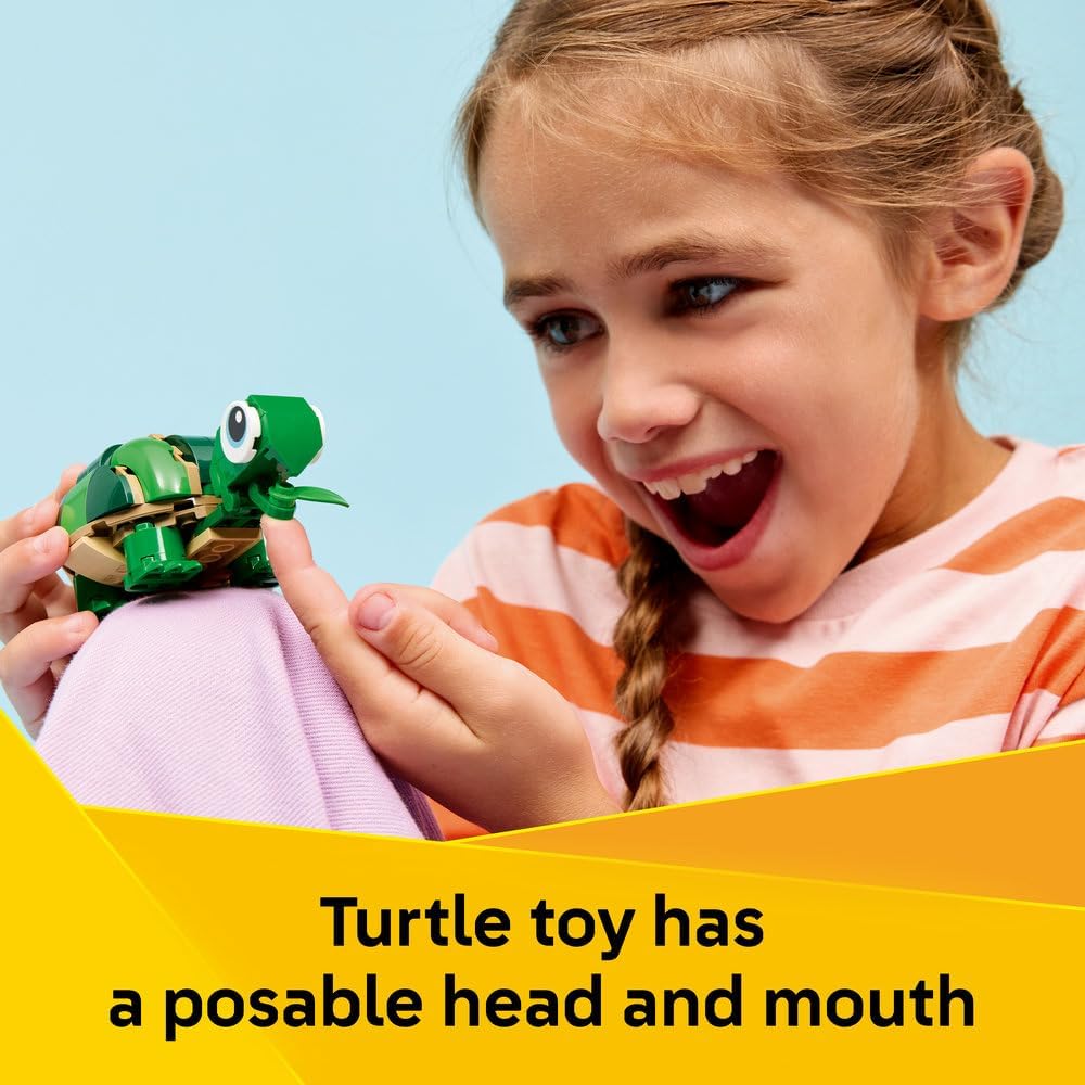LEGO Creator 3in1 Turtle with a Water Lily Flower 31377 — image 4