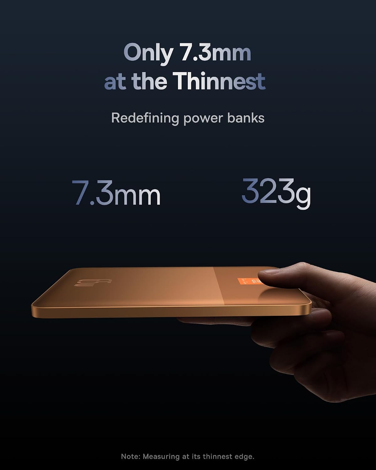 Baseus Blade 2 Laptop Power Bank 12000mAh 65W — Orange