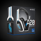 Logitech G ASTRO A20 Gen 2 Gaming Headset — PlayStation / PC — White/Blue