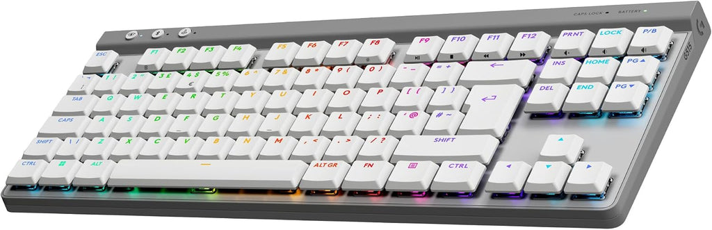 Logitech G515 TKL Wireless Gaming Keyboard — White