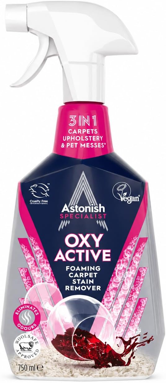 Astonish Carpet & Upholstery, 750 ml — front product image
