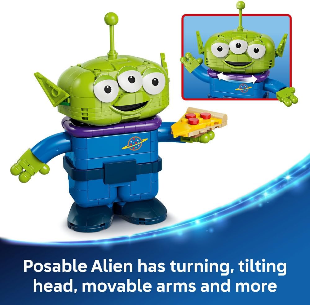 LEGO Disney & Pixar Alien with Pizza Planet Rocket Ride 43307