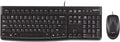 Logitech MK120 Keyboard and Mouse Combo with Silicone Cover — Black